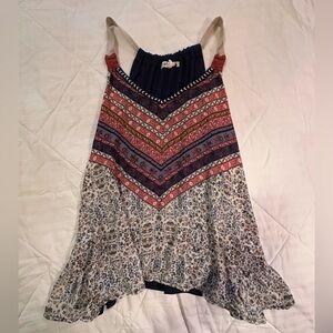 Jolt Multicolor Patterned Midi Dress